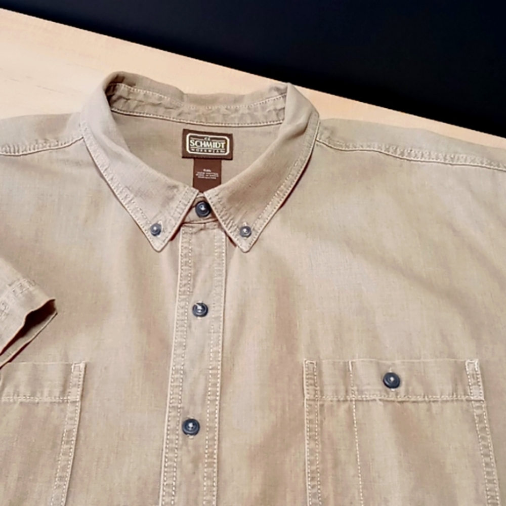 Schmidt Workwear Denim Button Down - image 3